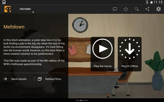 NFB Films android App screenshot 3